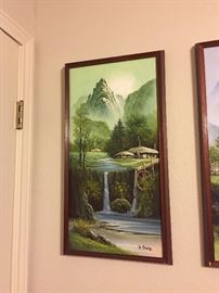 Four Seasons Oil on Canvas Singapore