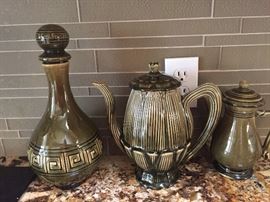 Thai Celadon Coffee Pot, Hot Chocolate Pot, Decanture