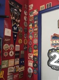 Assorted Man Cave Style Memorabilia
