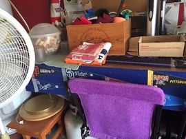 Assorted Man Cave Style Memorabilia