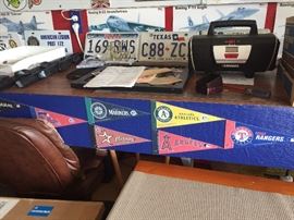 Assorted Man Cave Style Memorabilia