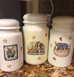 Noah's Ark Cannisters