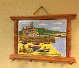 Portugal Wall Plaque Framed Tile