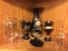 50th Anniversary Pieces, Wine Decanter & Goblets
