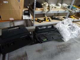 Lot of ink toners.