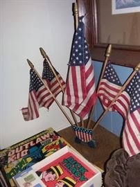 Great Flag Display for home or work