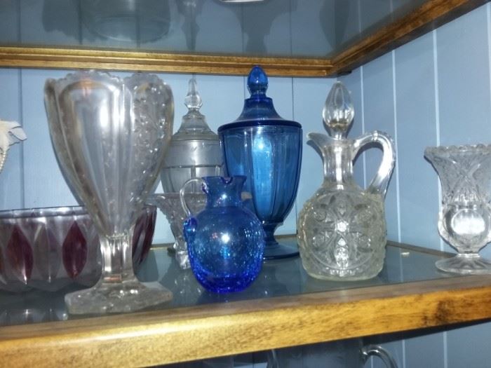 Cruets, Spooners, Vases