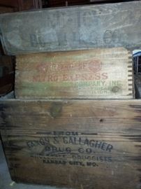 Vintage Advertising Boxes