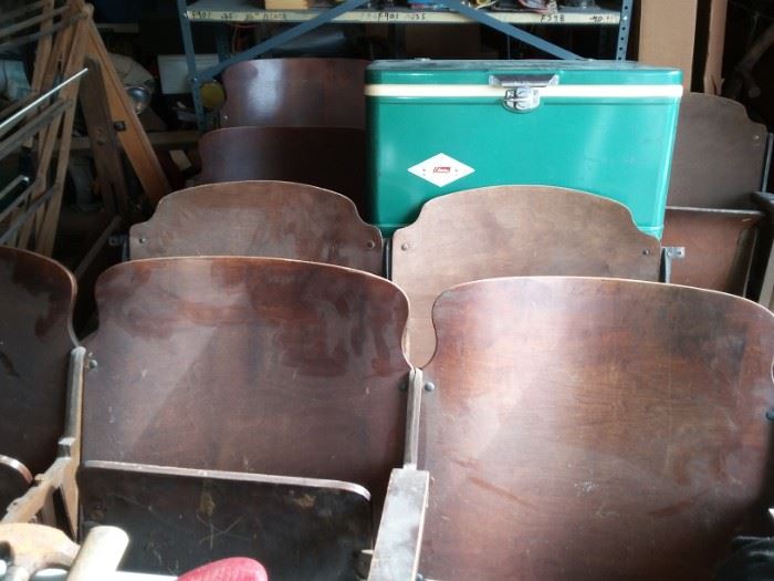 rows of auditorium theater seating