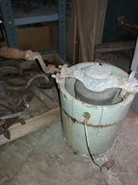 vintage ice cream maker