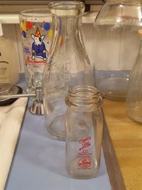 Country Club KCMO Milk Bottles