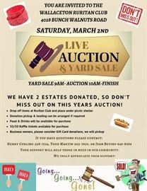 YOU ARE INVITED TO THE WALLACETON RURITAN CLUB