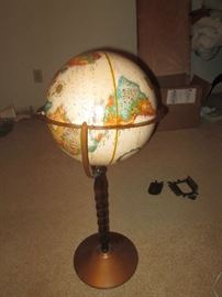 GLOBE ON STAND