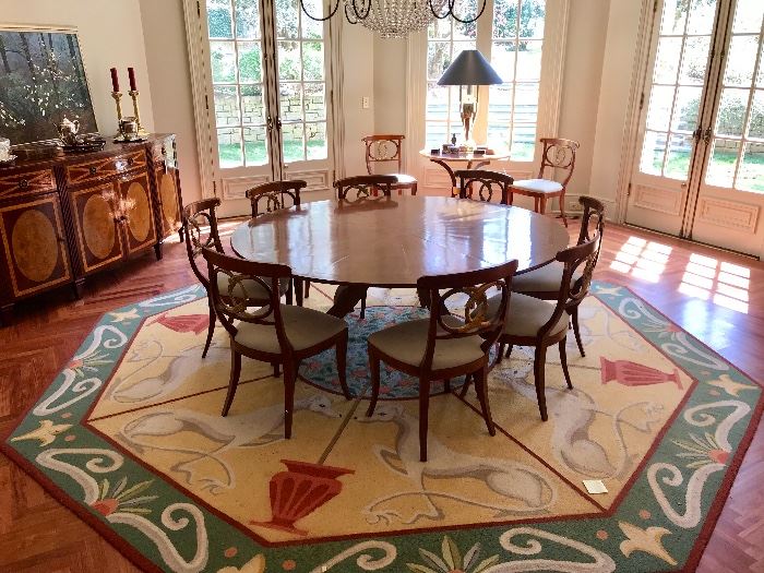 Rose Tarlow Regency Dining Room Table. 