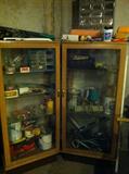 Large Glass Front Cabinets