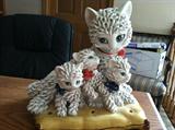 Italian Spaghetti Cats...highly collectible.