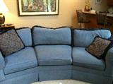 Curved sofa...