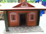 Vintage Folk art houses.