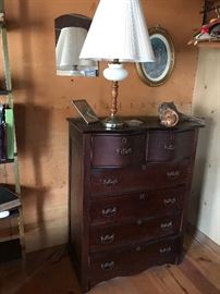 Vintage Dresser~Lamp