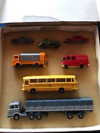 Vintage Mercedes Benz Collectable Car Collection w/ Original Box