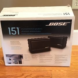 Bose 151 indoor / outdoor speakers - new in box