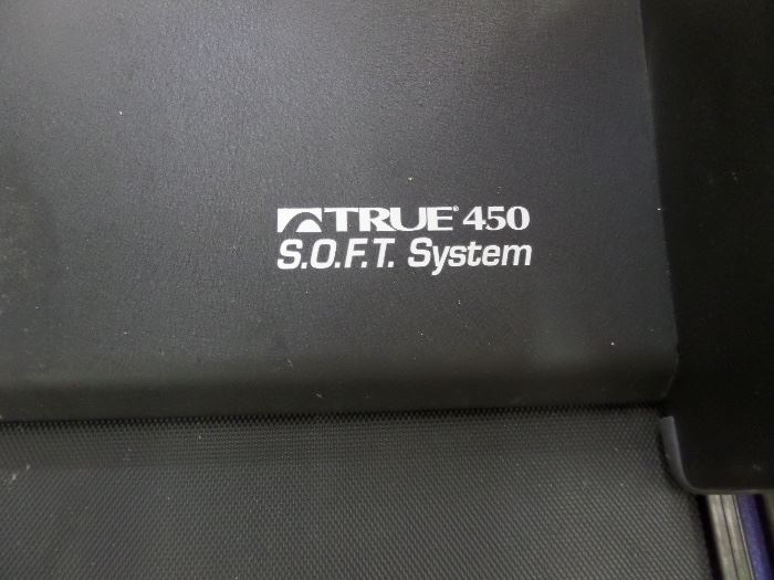 This True tread mill is a S.O.F.T. System model 450 and is in great condition. 
