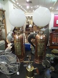 Red Star Fire Extinguisher model 303 lamps.
