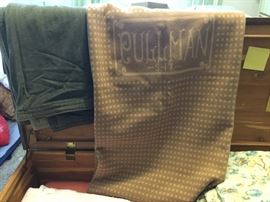 Pullman Train Blanket from the 1800’s.