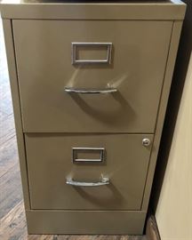 2-Drawer Metal File Cabinet