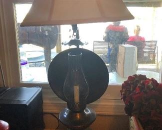 Hurricane lamp!