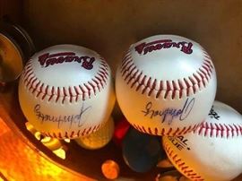 John Smoltz autographed baseballs!