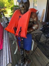 suit of armor not at all out of place