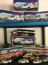 toy trucks and cars vintage