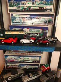 Hess toy trucks