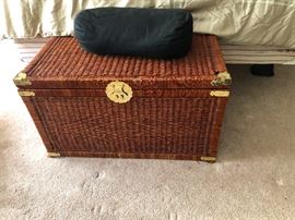 rattan trunk