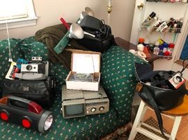 vintage tvs and electronics