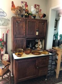 super cool antique sideboard