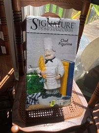 This is what the chef looked like before he was cursed and turned into a pig