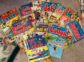 vintage comic books comics, archie, veronica, jughead, betty