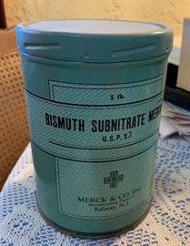 Merck Bismuth Subnitrate Tin	 