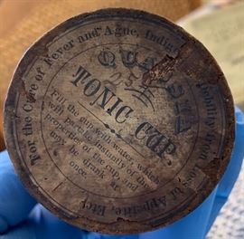 Antique Treen Quassia Tonic Cup	 