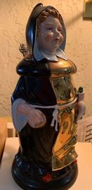 German Lithophane Beer Stein #50 Character Woman
