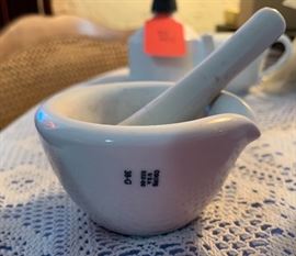 coors mortar and pedestal