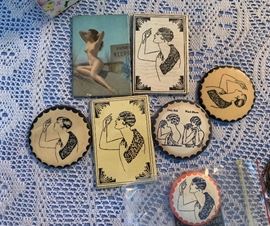 1920s pocket mirrors