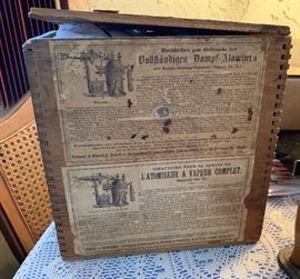 Codman Shurtleff Antique Medical Atomizer Vaporizer in Box	 