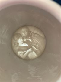 German Lithophane Beer Stein Nun	 	
 