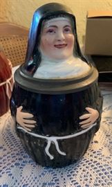 German Lithophane Beer Stein Nun	 	
 