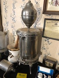 ARMOUR'S VIGORAL METAL BEEF ENERGY DRINK DISPENSER 1901