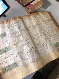Huge Antique 1885 Acme prescription book with 1000's hand written prescriptions
