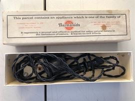 ANTIQUE THERMALAID ELECTRO PROSTATE TREATMENT DEVICE MEDICAL QUACKERY